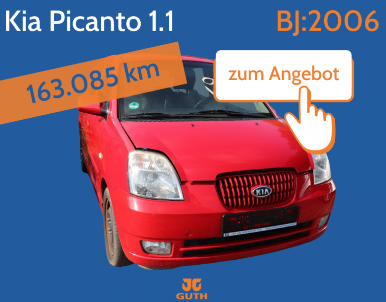 Kia Picanto 1,1 Guth Autoverwertung
